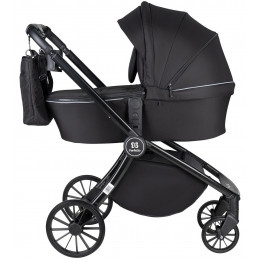Детская коляска Farfello Baby Shell 3 в 1 2024 чёрный