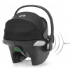 Коляска 3 в 1 Cybex Priam IV Rosegold complete и автокресло Aton B2 i-Size Volcano Black Mirage Grey