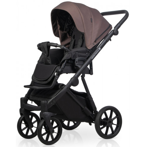 Детская коляска Riko Basic Montana Plus X 3 в 1 44 Brown (коричневый)