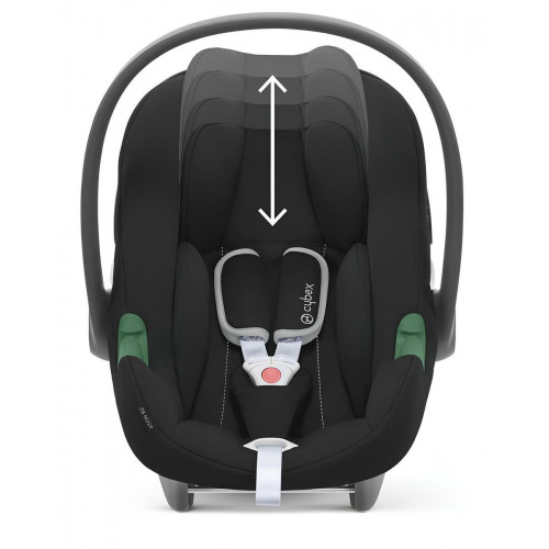 Коляска 3 в 1 Cybex Priam IV Rosegold complete и автокресло Aton B2 i-Size Volcano Black Mirage Grey