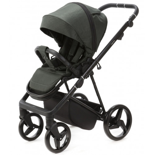 Детская коляска Adamex Quantum 3 в 1 Q-TK105 LUX (Т.ЗЕЛЕНЫЙ)