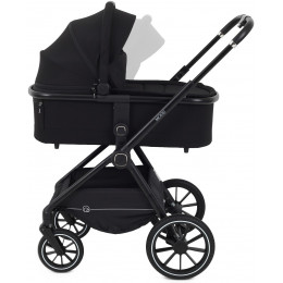Детская коляска Rant Moss 3 в 1 с автокреслом Miro Black Black