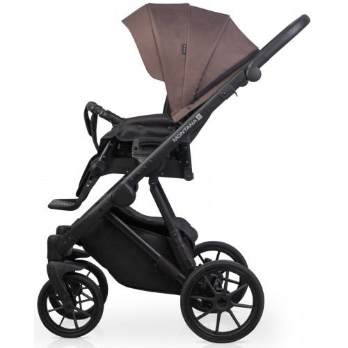 Детская коляска Riko Basic Montana Plus X 3 в 1 44 Brown (коричневый)