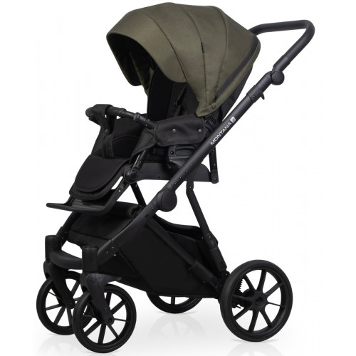 Детская коляска Riko Basic Montana X 3 в 1 54 Olive (оливковый)