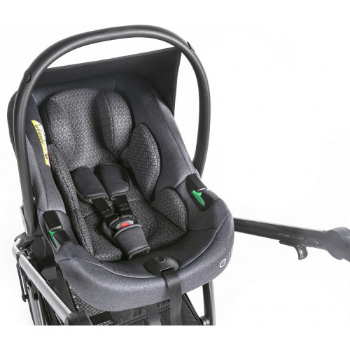 Детская коляска 3 в 1 Espiro Only 2026 и автокресло Pi Graphite 519 vanilla beige