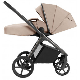 Коляска Carrello Vector 2025 CRL-6551 и автокресло Cybex Aton B2 Dynamic Red 3 в 1 Mellow Beige