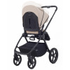Детская коляска Rant Teo Soft 3 в 1 с автокреслом Evomax Black Beige