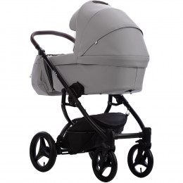 Детская коляска Bebetto Luca Pro 3 в 1 с автокреслом Avionaut Cosmo 34 св.серая кожа
