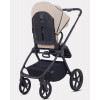 Детская коляска Rant Teo Soft 3 в 1 с автокреслом Evomax Black Beige