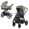 Детская коляска 3 в 1 Espiro Miloo 2025 и автокресло Pi Begie 217 cashmere gray / Бежевый (Beige 109)