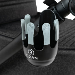 Детская коляска Roan Sol Vintage Luxury 2.0 3 в 1 с автокреслом Pituso Baesa Pro Black PIX/55/D Pixel/Dark/Nickel/руч.Cappuccino