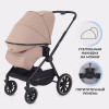 Детская коляска Rant Moss 3 в 1 с автокреслом Miro Graphite Latte beige