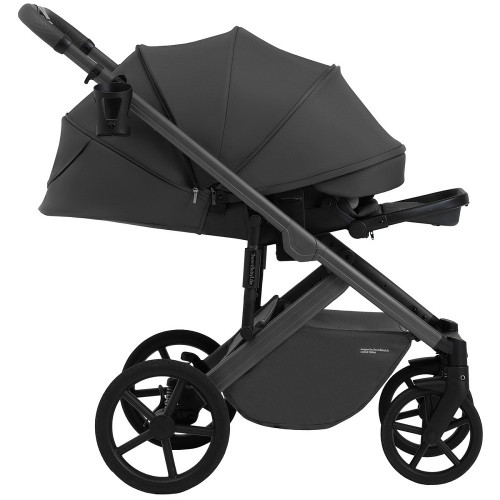 Коляска 3 в 1 Sweet Baby SBL Dolce + автокресло Premier Black Dark Grey