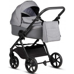 Детская коляска Tutis Leo 3 Plus 3 в 1 с автокреслом Elo Lux EduSky Black 1582227 Stone Grey