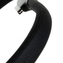 Детская коляска Pituso Teffy 3 в 1 с автокреслом Santiso Pro Black Caviar Black/Graphite