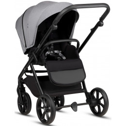 Детская коляска Tutis Leo 3 Plus 3 в 1 с автокреслом Beno Black 1582227 Stone Grey