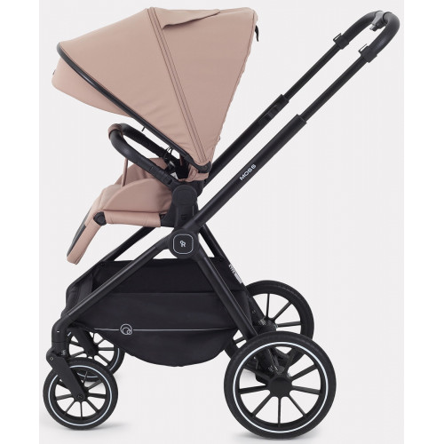 Детская коляска Rant Moss 3 в 1 с автокреслом Miro Graphite Latte beige
