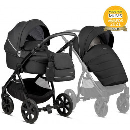 Детская коляска Noordi Fjordi 3 в 1 с автокреслом Terra Edusky Black 1132815/1302815 Black