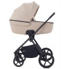 Детская коляска Rant Teo Soft 3 в 1 с автокреслом Evomax Black Beige