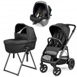 Коляска Peg Perego Veloce TC New Belvedere SLK 3 в 1 True Black