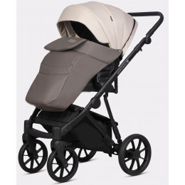 Детская коляска Riko Basic Montana Plus X 3 в 1 43 Mocca (коричневый-бежевый)