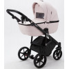 Детская коляска Adamex Bibione Deluxe 3 в 1 BI-SD04 (СВ.РОЗОВ+СВ.РОЗОВ.ПЕРЕФ.КОЖА)