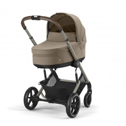 Купить коляску 3в1 Cybex Balios S Lux, в цвете Almond Beige + автокресло Cybex Aton B2