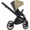 Детская коляска Tutis Mio 3 Plus Leather New 3 в 1 с автокреслом Elo Lux EduSky Black 1622025 Olive