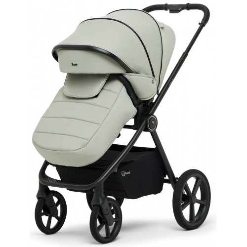 Детская коляска Rant Teo Soft 3 в 1 с автокреслом Evomax Grey Sage