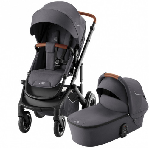 Коляска 3 в 1 Britax Roemer Smile 5Z и автокресло Baby-Safe PRO LUX Onyx Black Midnight Grey