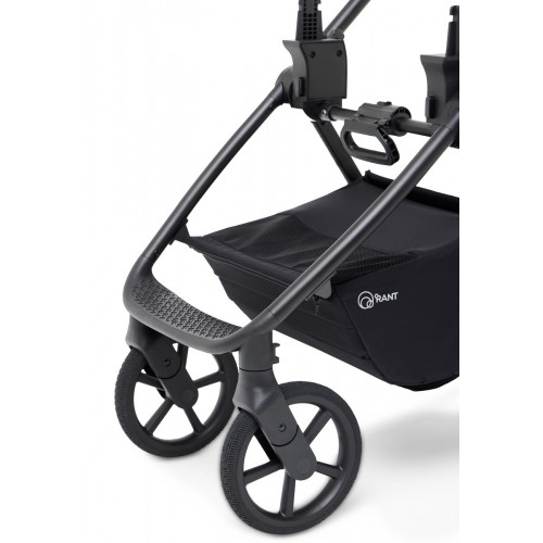 Детская коляска Rant Teo Soft 3 в 1 с автокреслом Evomax Grey Sage