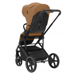 Коляска Carrello Alfa CRL-6522 2025 Cybex Aton S2 i-Size Hibiscus Red 3 в 1 Honey Beige