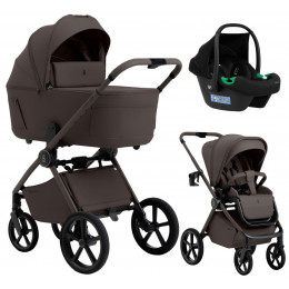 Коляска 3 в 1 Sweet Baby SBL Elegante Therma Colore + автокресло Elegante Plus Chocolate Brown