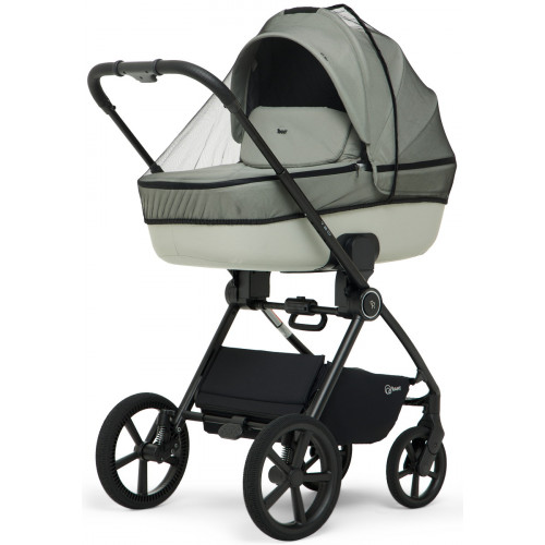 Детская коляска Rant Teo Soft 3 в 1 с автокреслом Evomax Grey Sage