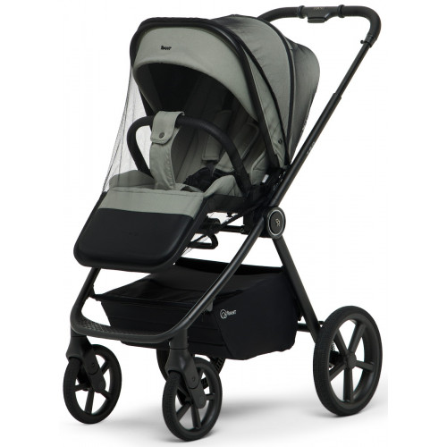 Детская коляска Rant Teo Soft 3 в 1 с автокреслом Evomax Grey Sage