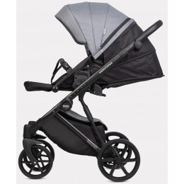 Детская коляска Riko Basic Montana 3 в 1 52 Grey (серый)