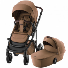 Коляска 3 в 1 Britax Roemer Smile 5Z LUX и автокресло Baby-Safe PRO Style Harbor Blue Warm Caramel
