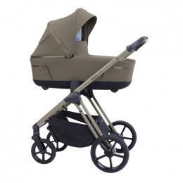 Детская коляска 3 в 1 Espiro Miloo 2025 и автокресло Pi Gray blue 209 charming touch / Серый/синий (Gray blue 103)