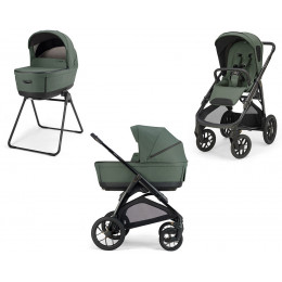 Коляска Inglesina Aptica XT Darwin Recline Evo 2026 3 в 1 Taiga Green