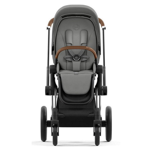 Коляска Cybex Priam IV Chrome Brown complete Cloud T Jeremy Scott Wings 3 в 1 Mirage Grey