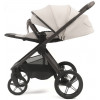 Детская коляска Peppy Soho 3 в 1 с автокреслом Welldon Crown 2 Grey Taupe (бежевый), рама серо-бежевый