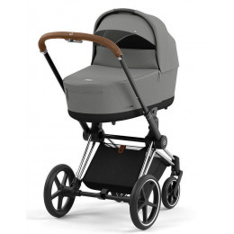 Коляска Cybex Priam IV Chrome Brown complete Cloud T Jeremy Scott Wings 3 в 1 Mirage Grey