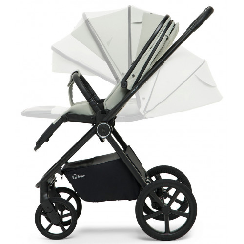 Детская коляска Rant Teo Soft 3 в 1 с автокреслом Evomax Grey Sage