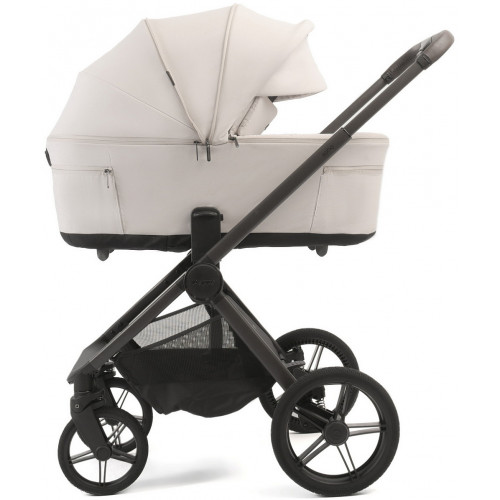 Детская коляска Peppy Soho 3 в 1 с автокреслом Welldon Crown 2 Grey Taupe (бежевый), рама серо-бежевый