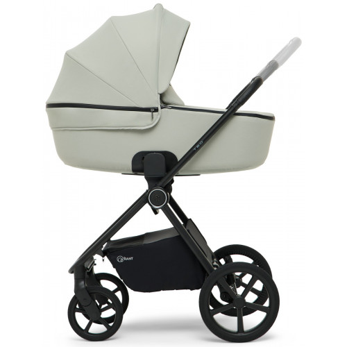 Детская коляска Rant Teo Soft 3 в 1 с автокреслом Evomax Grey Sage