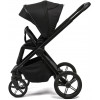 Детская коляска Peppy Monaco Plus 3 в 1 с автокреслом Welldon Crown 2 Black (черный), рама черная