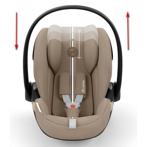Коляска Cybex Balios S Lux SLV complete Cloud G Almond Beige Plus 3 в 1 Stone Grey с дождевиками