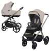 Детская коляска 3 в 1 Espiro Miloo 2025 и автокресло Pi Begie 219 white pearl / Бежевый (Beige 109)