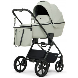 Детская коляска Rant Teo Soft 3 в 1 с автокреслом Evomax Grey Sage