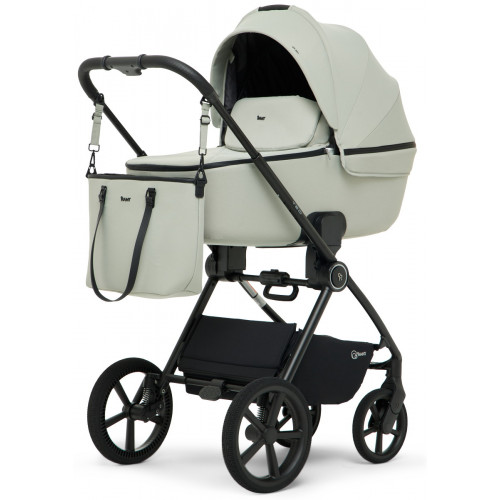 Детская коляска Rant Teo Soft 3 в 1 с автокреслом Evomax Grey Sage